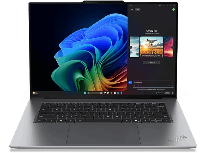 Convertible 2 en 1 - Lenovo ThinkPad X9-15 Profesional Copilot+ PC, 15.3" 2.8K, Intel Evo Edition Ultra 7 258V, 32GB RAM, 1TB, Arc Graphics, W11 Pro