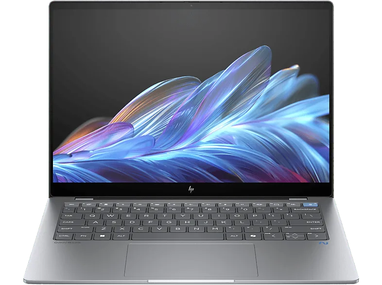 Portátil - HP OmniBook X 14- fe0009ns Copilot+ PC, 14" 2K, Snapdragon® Elite X1E-78-100 45 TOPS, 32GB RAM, 1TB SSD, Adreno Graphics, W 11 H