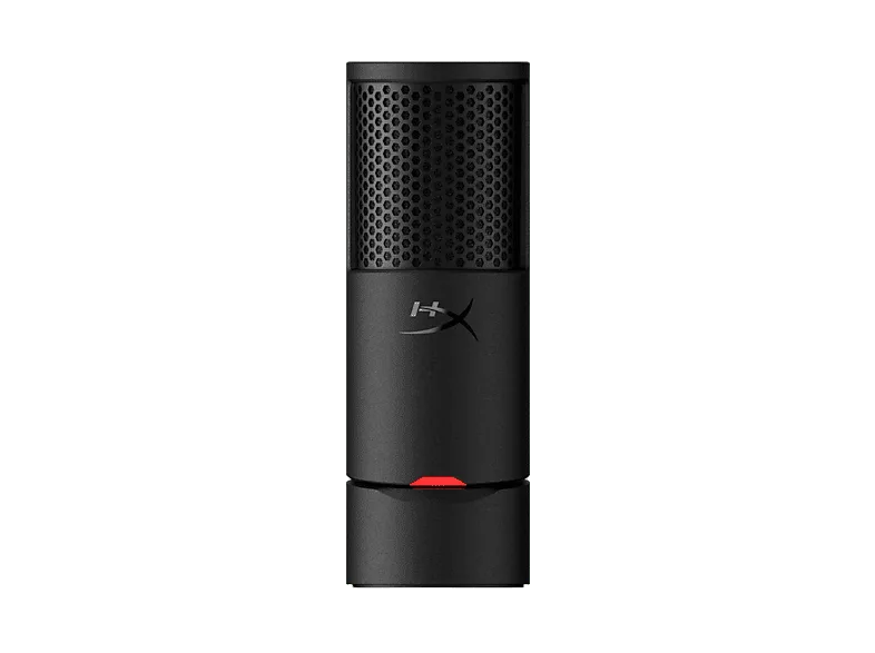 Micrófono - HyperX Solocast 2, juegos y streaming, Con cable, USB, Patrón cardioide, PC/PS5/PS4/Mac, Negro