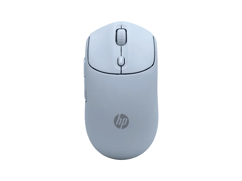 Ratón inalámbrico - HP silencioso 400, Inalámbrico, 6000 DPI, Azul – Azul