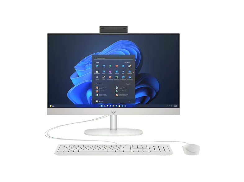 All in One - HP ProOne 240 G10 23,8" Full HD, Intel® Core™ i5-1334U, 8 GB RAM, 256 SSD, Iris Xᶱ, Windows 11 Pro, Blanco