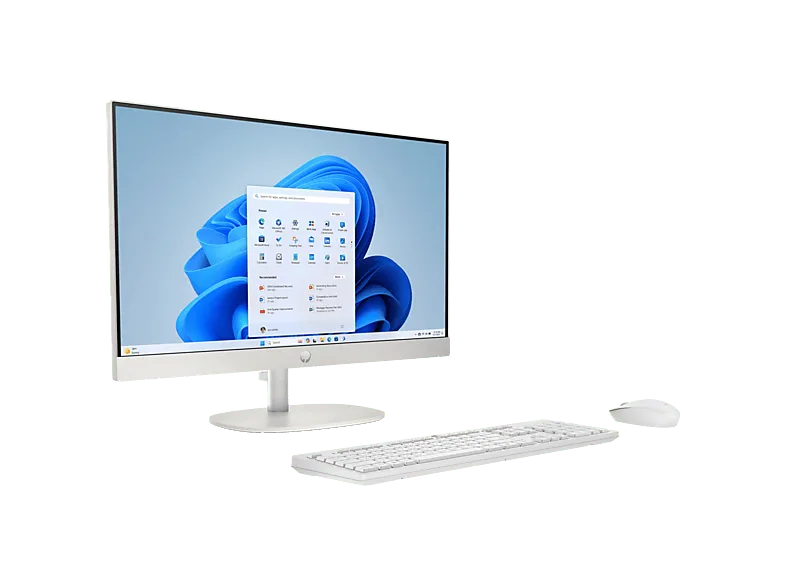 All in one - HP 24-cr2002ns 23,8" Full HD, Intel® Core™ Ultra 5 225U, 16 GB RAM, 512 SSD, UHD Graphics, Windows 11 Home, Blanco