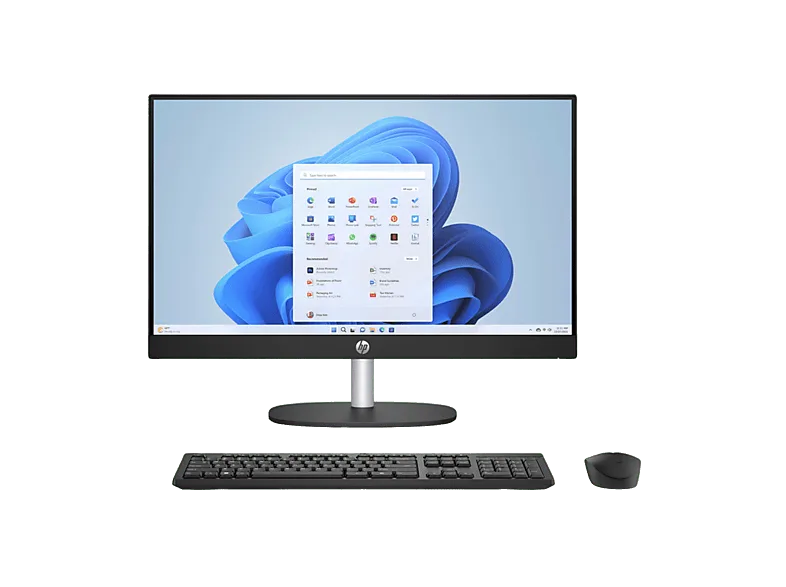 All in one - HP 27-cr0108ns 27" Full HD, AMD Ryzen™ 5 7520U, 16 GB LPDDR5, 512 SSD, Gráficos Radeon™ Integrados, Sin Sistema Operativo, Blanco