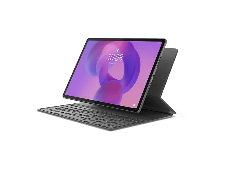 Funda tablet - Lenovo Folio Keyboard For Idea Tab Plus con teclado, Gris