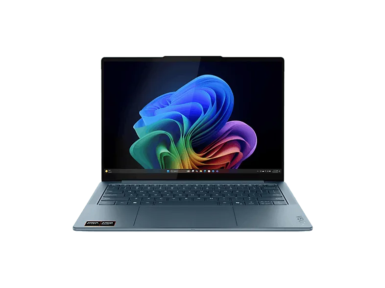 Portátil - Lenovo Yoga Slim 7 14AKP10 Copilot+ PC, 14" WUXGA OLED, AMD Ryzen™ AI 350, 50 TOPS, 32GB RAM, 1TB SSD, Radeon™ 860M, W11 Home, Azul
