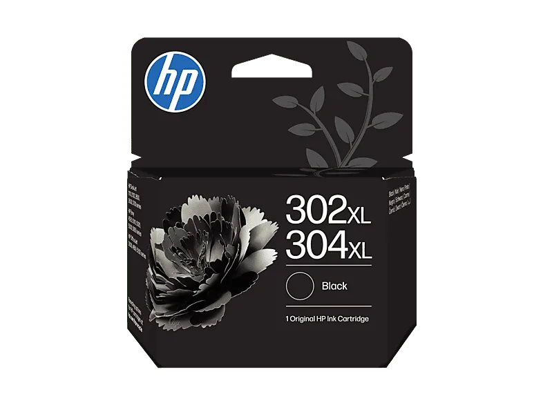 Cartucho de Tinta Original - HP 302/304 XL, Capacidad impresión 300 páginas, Negro (imagen 1 de 3)