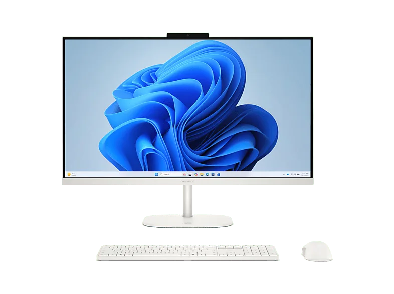 All in one - HP OmniStudio Desktop 27-cu0005ns PC, 27" Full-HD, Intel® Core™ i5-1334U, 16GB RAM, 512 GB SSD, Windows 11 Home, Blanco algodón