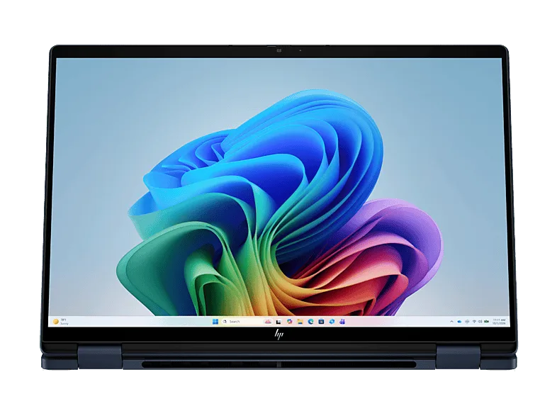 Convertible 2 en 1 - HP OmniBook X Flip Next Gen AI 14-kb0004ns Copilot+ PC, 14" 2K, Intel® Core™ Ultra 7 356H 50 TOPS, 32GB RAM, 1TB SSD,Sin cargador