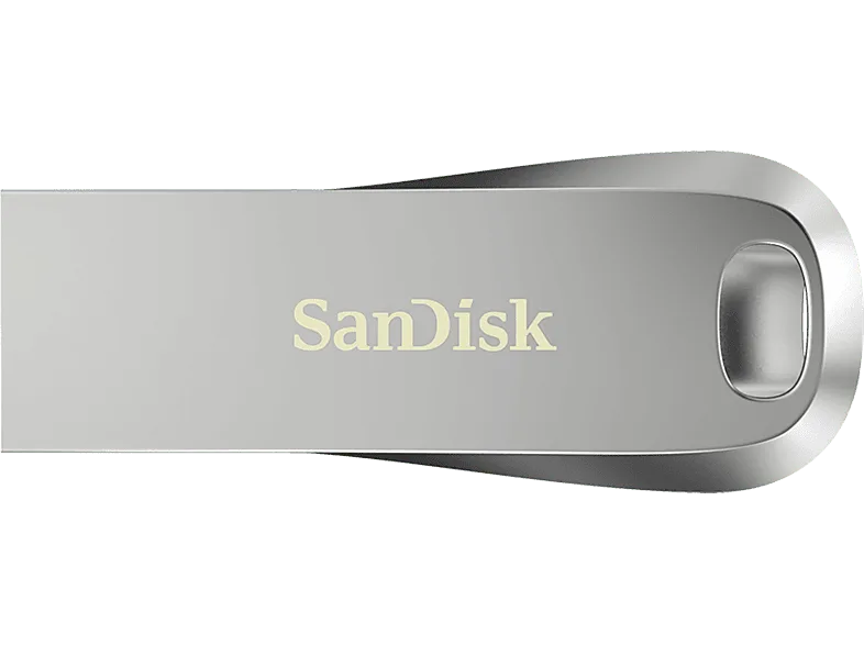 Memoria USB 32GB - SanDisk Ultra Luxe, 3.2, 150 MB/s, Protección por Contraseña, Diseño metálico, Plata