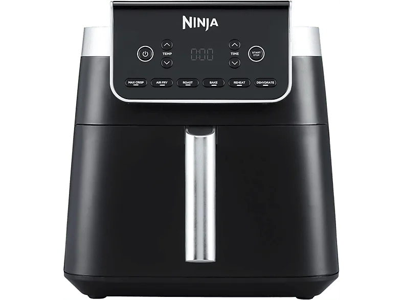Freidora de aire - Ninja Max Pro AF180EU, 2000 W, 6.2 l, 6 Programas, Negro y gris (imagen 1 de 2)