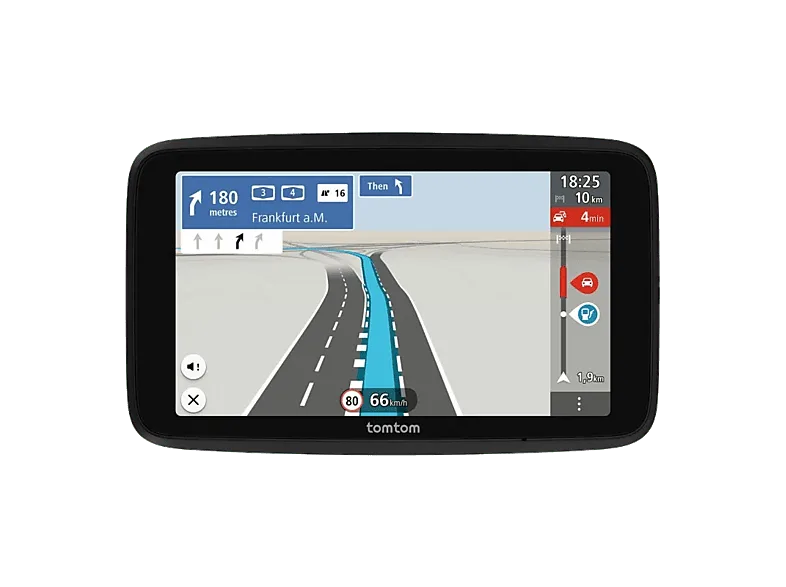 GPS - TomTom GO Classic 5 2nd Gen, 5", Pantalla Táctil, Wi-Fi, Control por Voz, 32 GB Almacenamiento, Bluetooth, Negro
