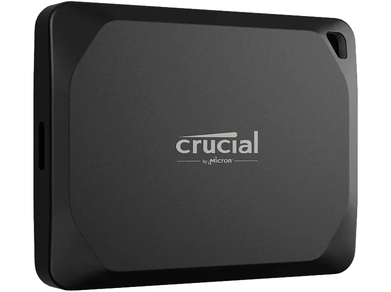 Disco duro SSD externo 4 TB - Crucial X10 Pro Portable SSD, Velocidad de lectura y escritura hasta 2100 MB/s, IP55, Negro