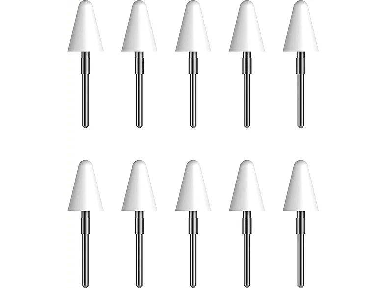 Puntas de repuesto - Kobo N605-AC-WH-P-PN, 10 unidades, Compatibles con Stylus 2, Blanco