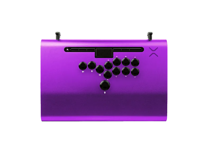Mando - PDP Pro FS-12, Panel de mandos tipo máquina recreativa, Aluminio, Para PC, PlayStation 4 y 5, Púrpura