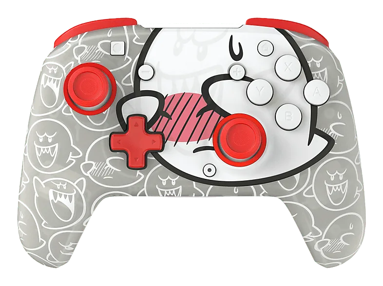 Mando Nintendo Switch - Turtle Beach Rematch Super Mario Boo-Hoo Glow, Inalámbrico, Gris