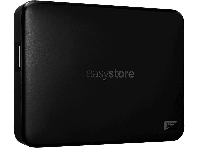 Disco duro externo 5 TB - Western Digital WD Easystore, Portátil, HDD, USB 3.2 Gen 1, Software de Copia Seguridad, Para Windows y Mac, Negro