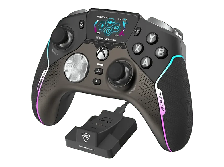Mando Xbox - Turtle Beach Stealth Ultra, Para One, Series y PC, Por Cable e Inalámbrica, Negro