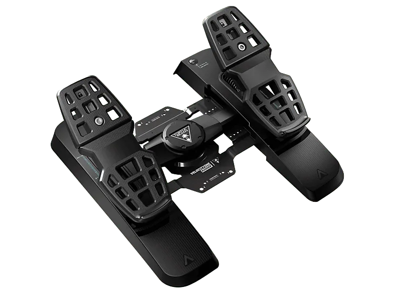 Base para pedales - Turtle Beach VelocityOne Rudder, PC/Xbox Series, Cable, Negro