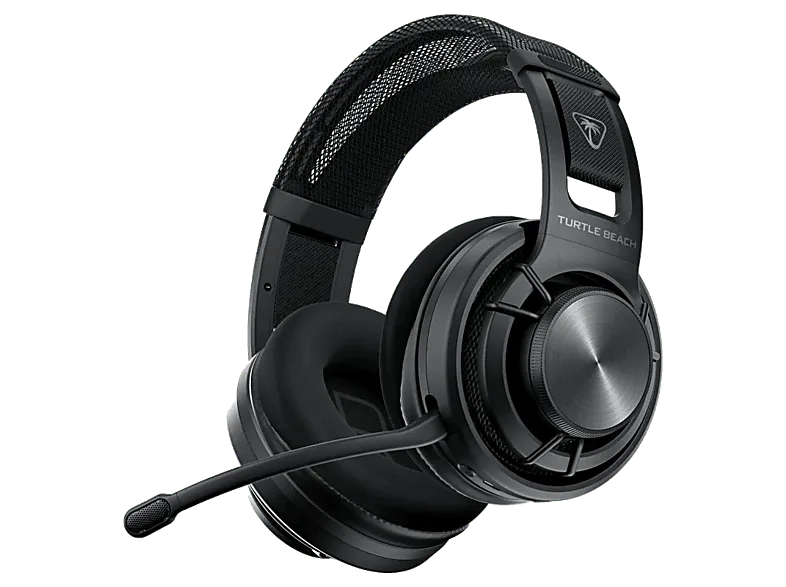 Auriculares gaming - Turtle Beach Atlas Air, Circumaurales, Bluetooth, Inalámbricos, 50h Autonomía, Negro