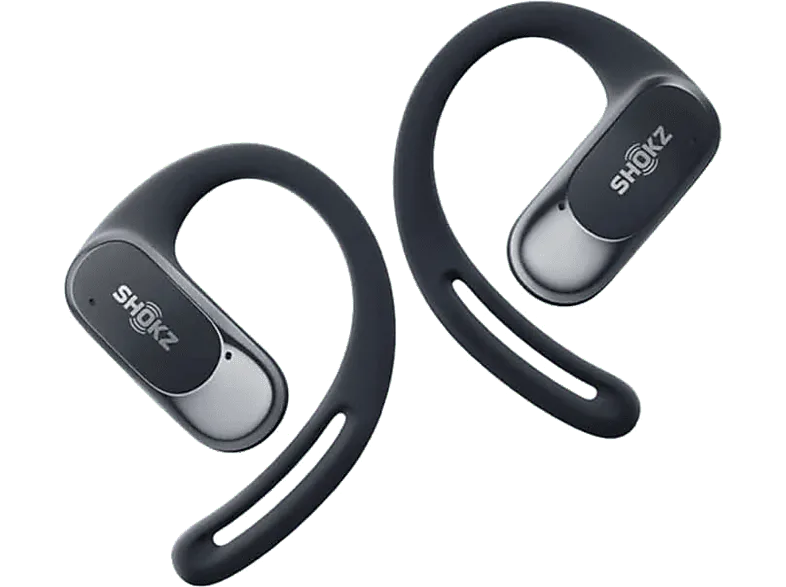 Auriculares conducción de aire - Shokz OpenFit Air, Intraurales, Bluetooth, IP54, 28h Autonomía, Negro – Negro