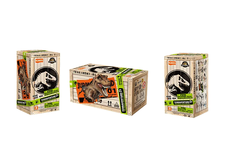 Figura - Magicbox Caja Sorpresa Terraventure Jurassic World 01