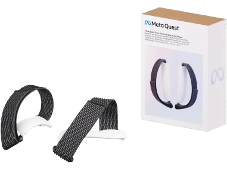 Correas - Meta Active Straps, Para controladores Touch Plus de Quest 3, Negro
