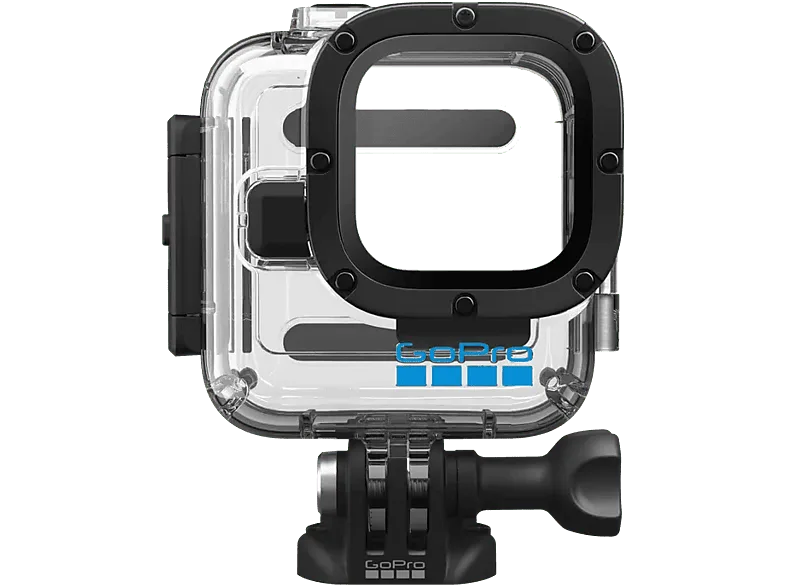 Carcasa cámara deportiva - GoPro Protective Housing, Para HERO11 Mini, Botones integrados, Hasta 60 m, buceo, Transparente