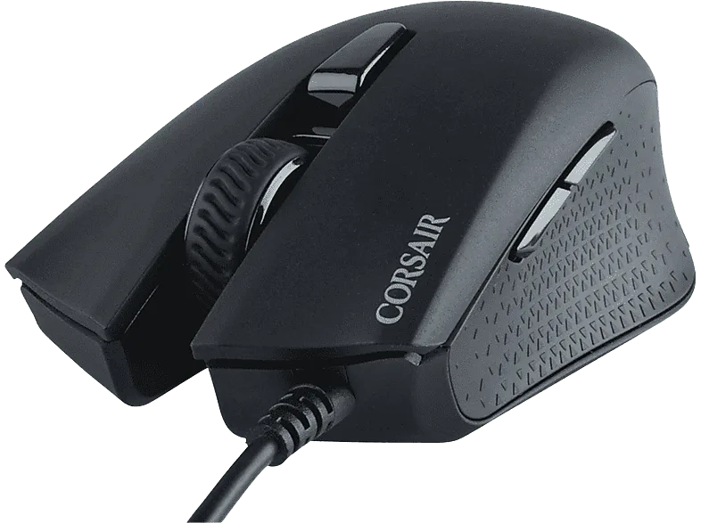Ratón gaming - Corsair Harpoon Pro, 12000 DPI, RGB PRO, Negro
