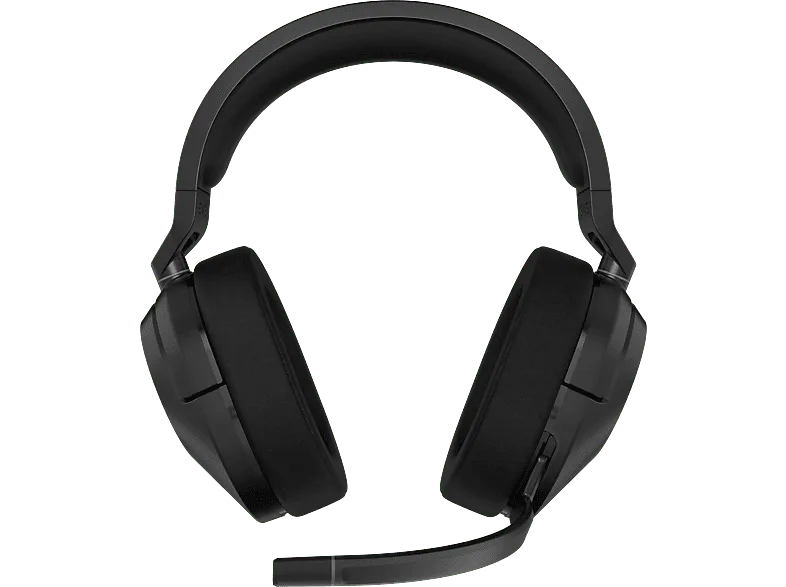Auriculares gaming - Corsair HS55 Wireless, Bluetooth, Micrófono Omnidireccional, Carbón