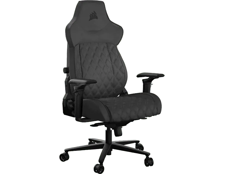 Silla gaming - Corsair TC500 Luxe, 4D, Carga máx. 120 kg, Tejido Transpirable, Reposabrazos Omniflex, Shadow