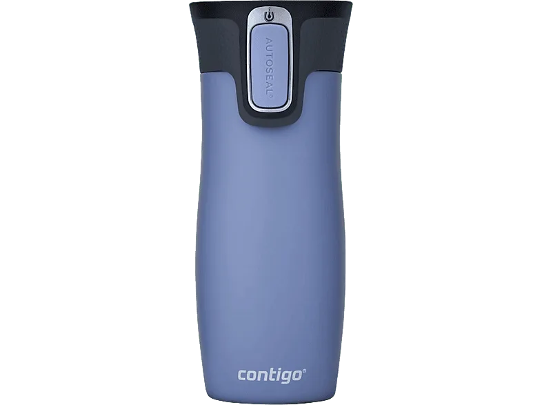 Termo - Contigo West Loop, 470 ml, Acero Inoxidable, Earl Grey