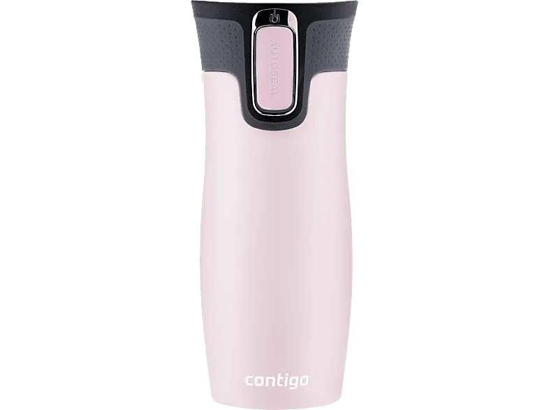 Termo - Contigo West Loop, 470 ml, Acero Inoxidable, Rosa