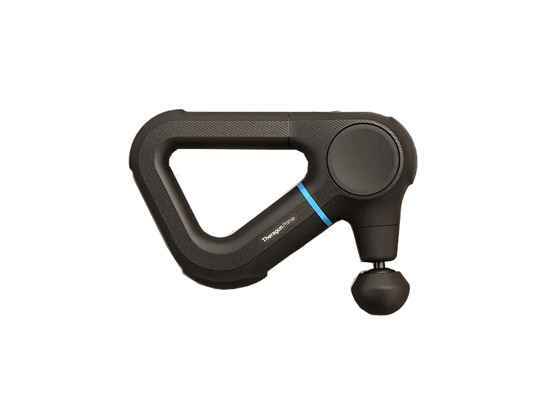 Pistola de masaje - Therabody Theragun Prime Gen6, 5 Niveles Velocidad, Cabezal Amortiguador/Bola Estándar, 120 min Autonomía, Negro