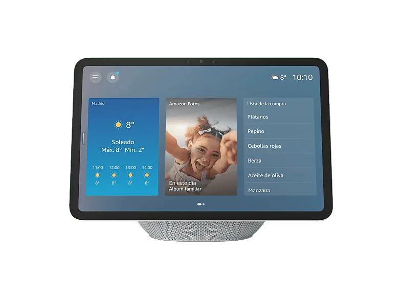 Altavoz inteligente - Amazon Echo Show 11, Pantalla Táctil Full HD 11.95”, Cámara de 13 MP, Blanco glaciar