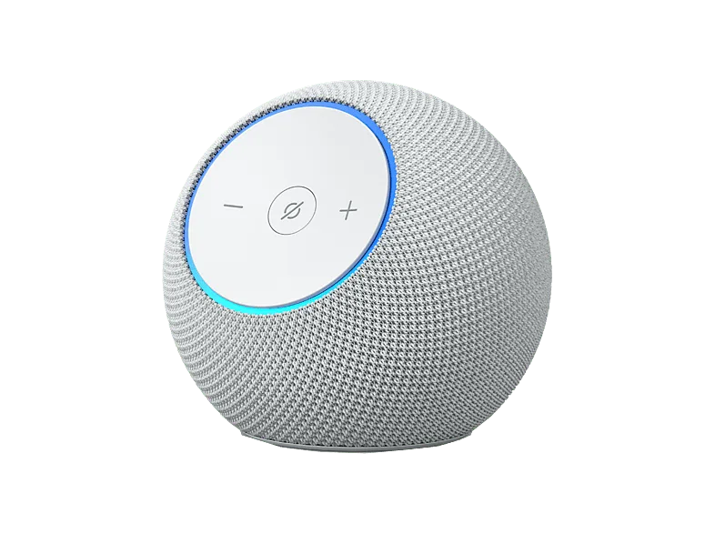 Altavoz inteligente - Amazon Echo Dot Max, 1 tweeter de 0,8" y woofer 2,5", Omnisense, Glacier White