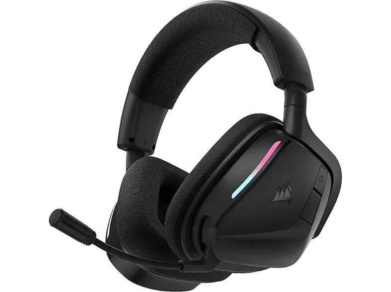 Auriculares gaming - Corsair Void V2, Circumaurales, Conexión Inalámbrica de 2,4 GHz, Bluetooth, 70 h Autonomía, Dolby Atmos® Spatial Audio, Negro – Negro