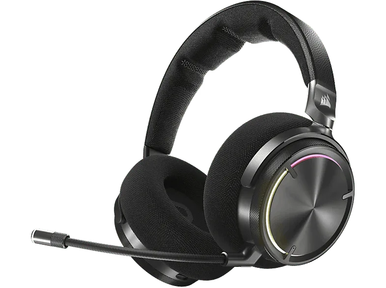 Auriculares gaming - Corsair Virtuoso Max Wireless, Supraaurales, Cancelación de ruido, Bluetooth, Con micrófono, Carbón (imagen 1 de 3)