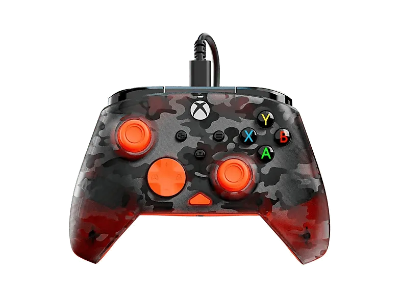 Mando Xbox - Turtle Beach Rematch Core, Series, Cable, Negro/Naranja