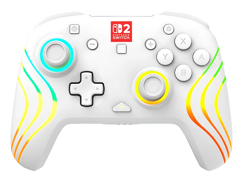 Mando Nintendo Switch - Turtle Beach Afterglow™ Wave Wireless Controller, Para / Lite OLED 2, Blanco