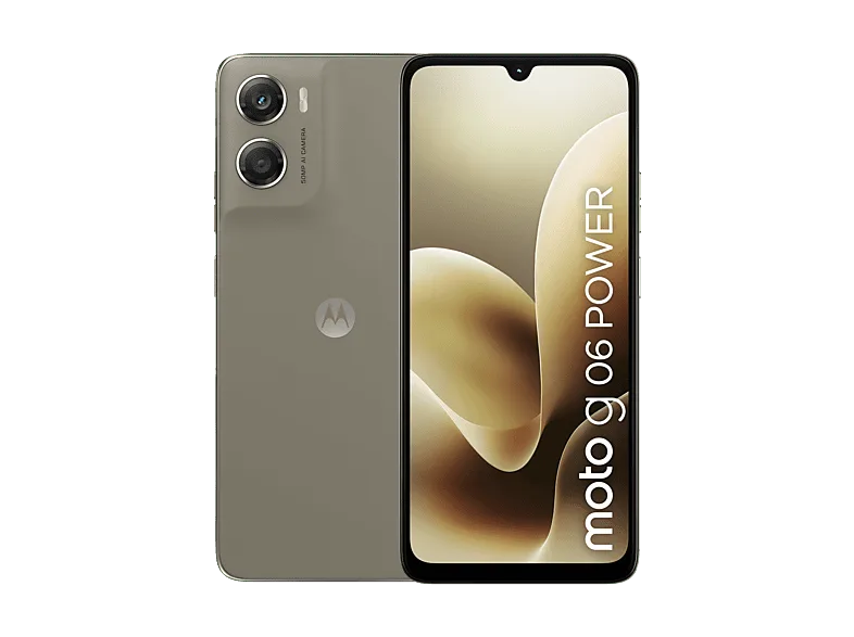 Móvil - Motorola g06 power, Laurel Oak, 256 GB, 4 GB RAM, 6.88" HD+ 120 Hz, MediaTek Helio G81 Extreme, 7000 mAh