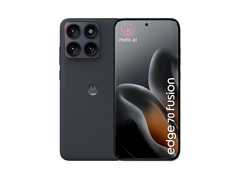 Móvil - motorola edge 70 fusion, Silhouette, 256 GB, 8 GB RAM, 6.78" Extreme AMOLED, Qualcomm Snapdragon 7s Gen 3, 7000 mAh