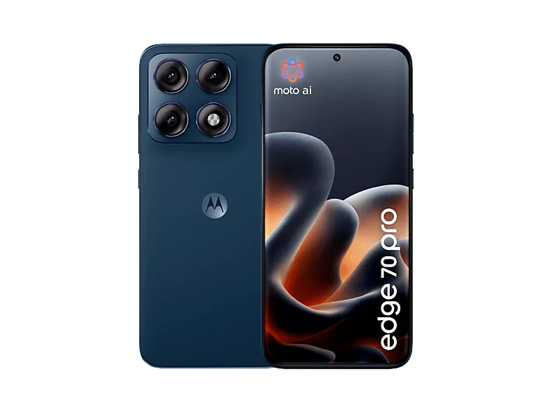 Móvil - motorola edge 70 pro, Titan, 512GB, 12GB RAM, 6.78" Extreme AMOLED, MediaTek Dimensity 8500 Extreme, 6500 mAh