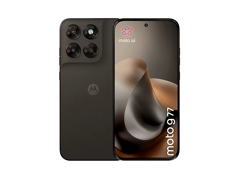 Móvil - motorola moto g77, PANTONE Black Olive, 512GB, 8GB RAM, 6.8 " Extreme AMOLED, MediaTek Dimensity 6400, 5200 mAh