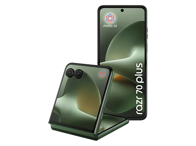 Móvil - motorola razr 70 plus, PANTONE Mountain View, 512GB, 12GB RAM, 6.9" Extreme AMOLED, Snapdragon 8s Gen 3 Mobile Platform, 4500 mAh (imagen 1 de 3)