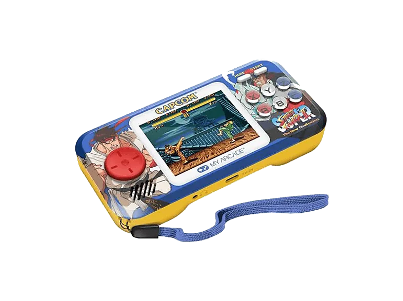 Consola retro portátil - My Arcade Pocket Player Pro Street Fighter II + Travel Case