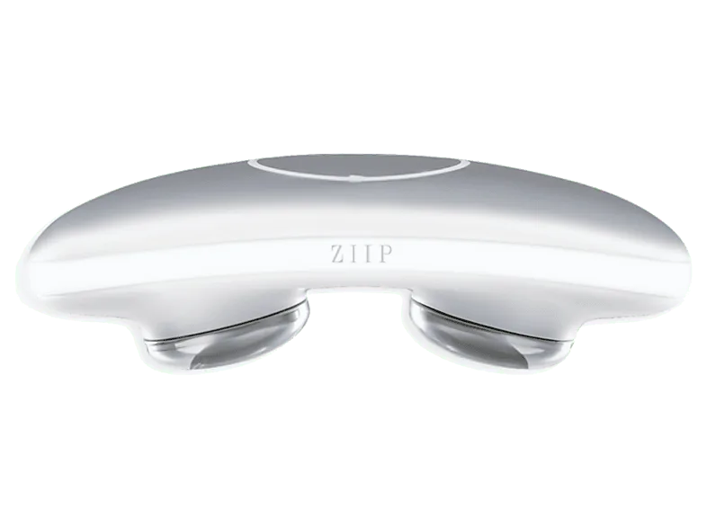 Rejuvenecedor facial - Ziip Halo ZP-HALO, Cara, Corrientes Eléctricas Personalizadas, Tecnología Dual Avanzada, Blanco