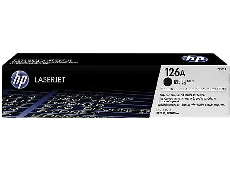 Tóner - HP 126A LaserJet, Negro, CE310A (imagen 1 de 3)