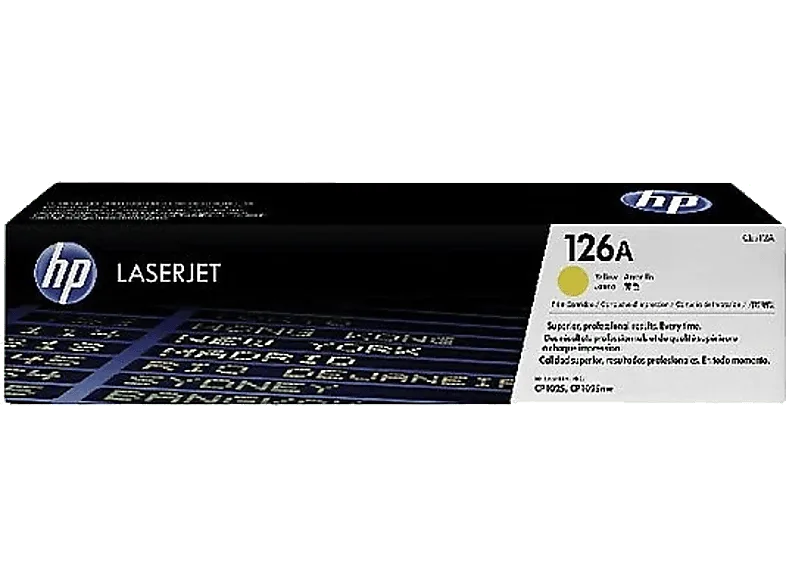 Tóner - HP 126A LaserJet, Amarillo, CE312A
