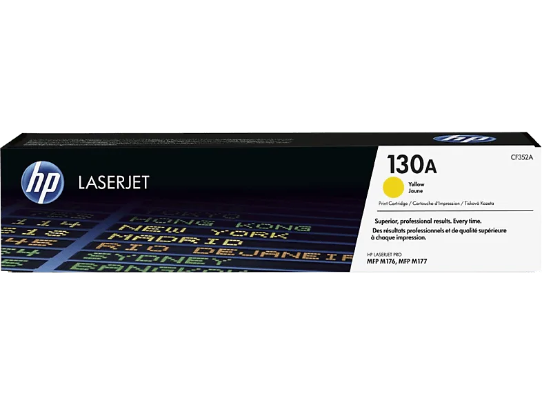 Tóner - HP 130A LaserJet, Amarillo, CF352A (imagen 1 de 3)