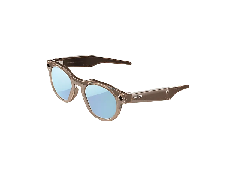 Gafas IA - Meta Oakley HSTN, Cámara ultra gran angular 12MP, Brown Smoke / Prizm™ Deep Water Polarizado